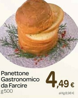 Carrefour Express Panettone gastronomico da farcire offerta