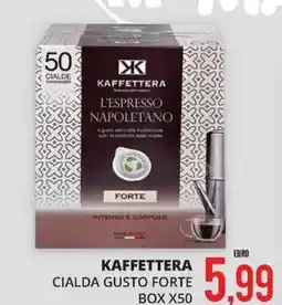 Mazzeo Giocattoli KAFFETTERA gusto forte box x50 offerta