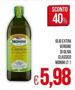 PrestoFresco Olio extra vergine di oliva classico MONINI offerta