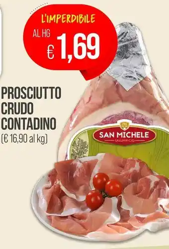 PrestoFresco Prosciutto crudo contadino SAN MICHELE offerta