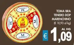 PrestoFresco Toma bra tenero dop MARENCHINO offerta