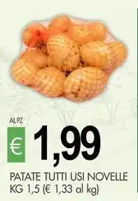 PrestoFresco Patate tutti usi novelle offerta