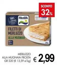 PrestoFresco Merluzzo alla mugnaia FROSTA offerta