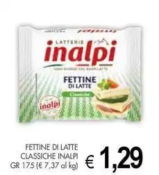 PrestoFresco Fettine di latte classiche INALPI offerta
