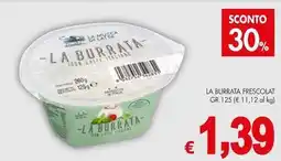 PrestoFresco La burrata frescolat offerta
