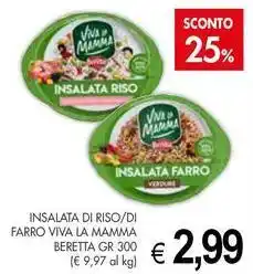 PrestoFresco Insalata di riso/di farro viva la mamma BERETTA offerta
