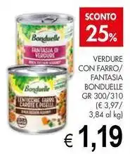 PrestoFresco Verdure con farro/ fantasia BONDUELLE offerta