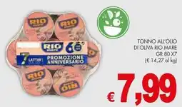 PrestoFresco Tonno all'olio di oliva RIO MARE offerta