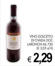 PrestoFresco Vino dolcetto di ovada doc LARONCHI offerta