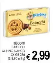 PrestoFresco Biscotti baiocchi MULINO BIANCO offerta