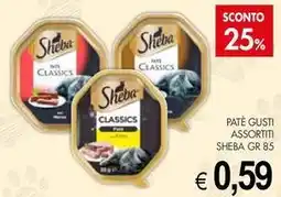 PrestoFresco Patè gusti assortiti SHEBA offerta