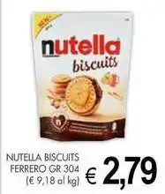 PrestoFresco Nutella biscuits FERRERO offerta