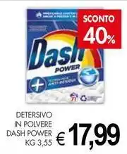 PrestoFresco Detersivo in polvere DASH POWER offerta