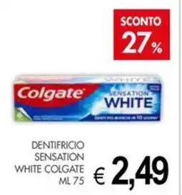 PrestoFresco Dentifricio sensation white COLGATE offerta