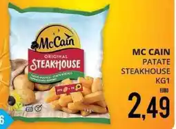 Mc cain patate steakhouse