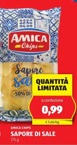ALDI Amica chips sapore di sale offerta