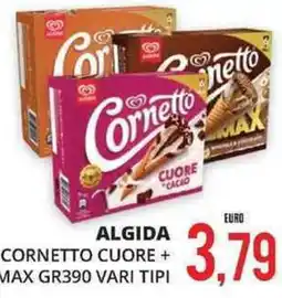 Mazzeo Giocattoli Algida cornetto cuore + max vari tipi offerta