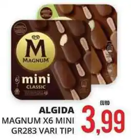 Mazzeo Giocattoli Algida magnum x6 mini vari tipi offerta