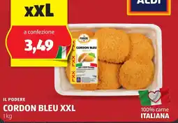 ALDI Il podere cordon bleu xxl offerta