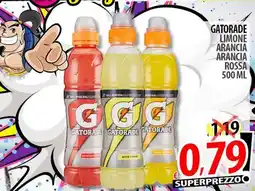 Il Genio Supermercato Gatorade limone arancia arancia rossa offerta
