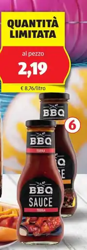 ALDI Bbq salsa speciale whiskey/tequila offerta