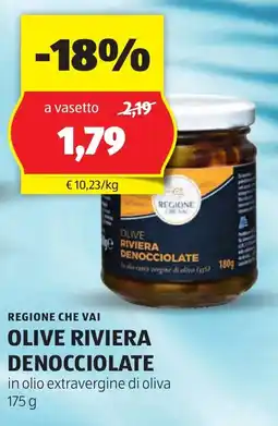 ALDI Regione che vai olive riviera denocciolate offerta