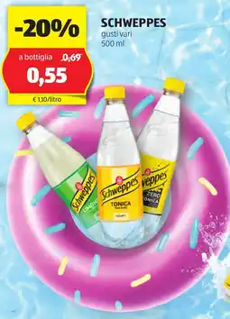 ALDI Schweppes gusti vari offerta