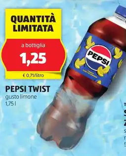 Pepsi twist gusto limone