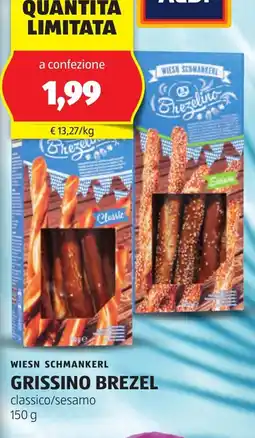 ALDI Wiesn schmankerl grissino brezel offerta