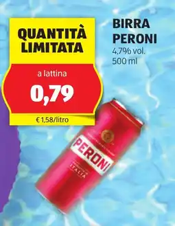 ALDI Birra PERONI offerta