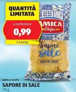 ALDI Amica chips sapore di sale offerta
