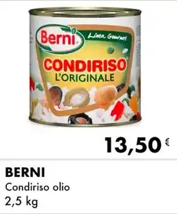 Iper Tosano BERNI Condiriso olio offerta