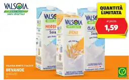 ALDI Valsoia bontà e salute bevande offerta