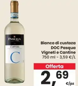 Despar Bianco di custoza DOC Pasqua Vigneti e Cantine offerta