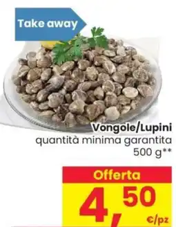 Despar Vongole/Lupini offerta