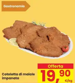 Despar Cotoletta di maiale impanata offerta
