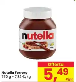 Despar Nutella Ferrero offerta