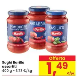Despar Sughi Barilla assortiti offerta