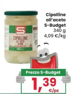 Despar Cipolline all'aceto S-Budget offerta