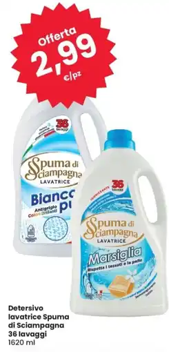 Despar Detersivo lavatrice Spuma di Sciampagna offerta