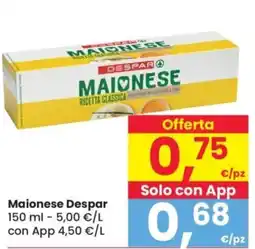 Despar Maionese Despar 1 offerta