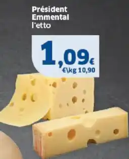 Sigma Président Emmental l'etto offerta