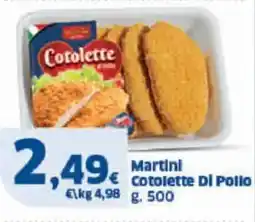 Sigma Martini Cotolette Di Pollo offerta