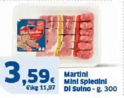Sigma Martini Mini Spiedini di Suino offerta