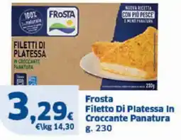 Sigma Frosta Filetto Di Platessa In Croccante Panatura offerta