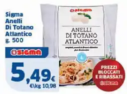 Sigma Sigma Anelli Di Totano Atlantico offerta