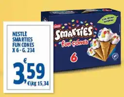 Sigma Nestle smarties fun cones offerta
