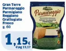 Sigma Gran Terre Parmareggio Parmigiano Reggiano Grattugiato Fresco offerta