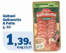 Sigma Galbani Galbanetto A Fette offerta