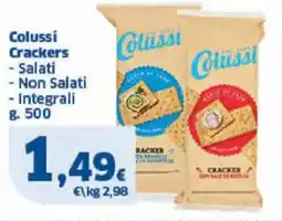 Sigma Colussi Crackers offerta